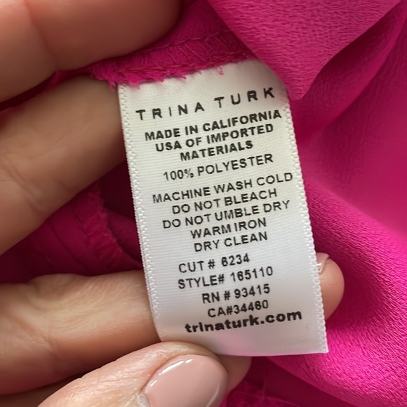 TRINA TURK Hot Pink Tank - Picture 5 of 5
